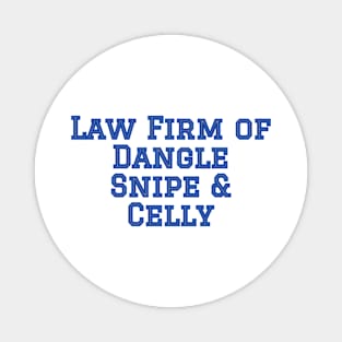 Funny Hockey Dangle, Snipe and Celly blue Magnet